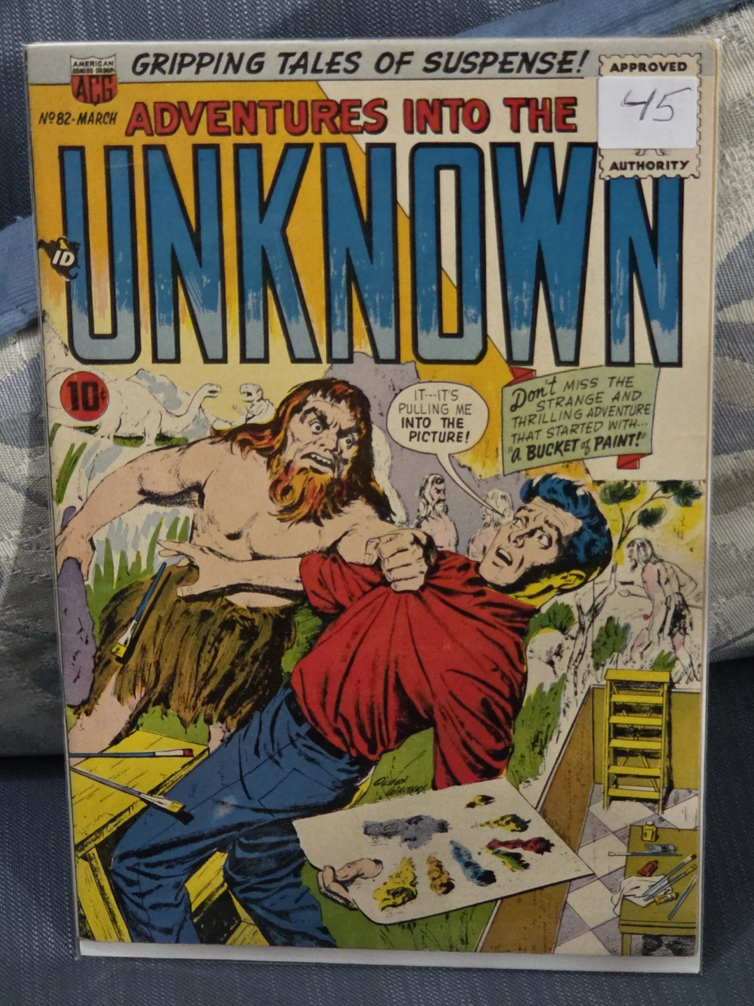 Adventures into the Unknown No. 82 Comic Book