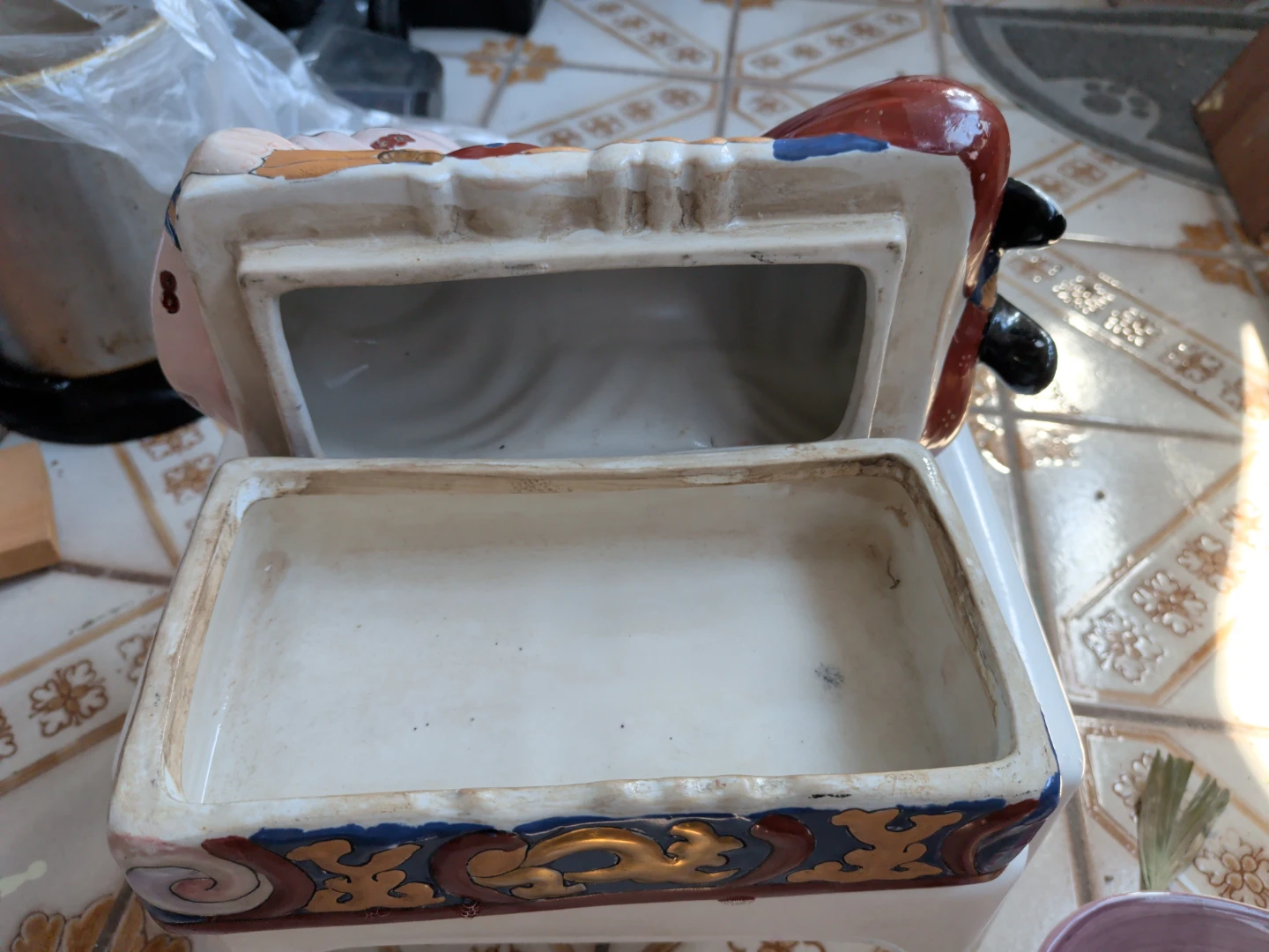 Ceramic Decorative Pillow Box - photo 3
