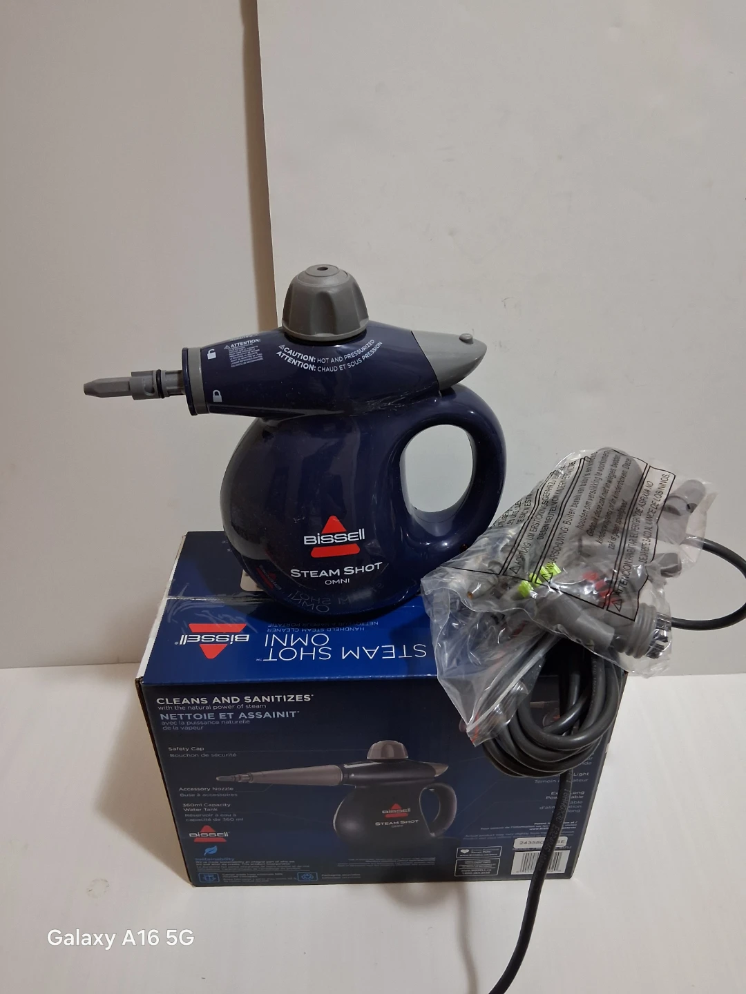 Bissell Steam Shot Omni Handheld Steam Cleaner - photo 3