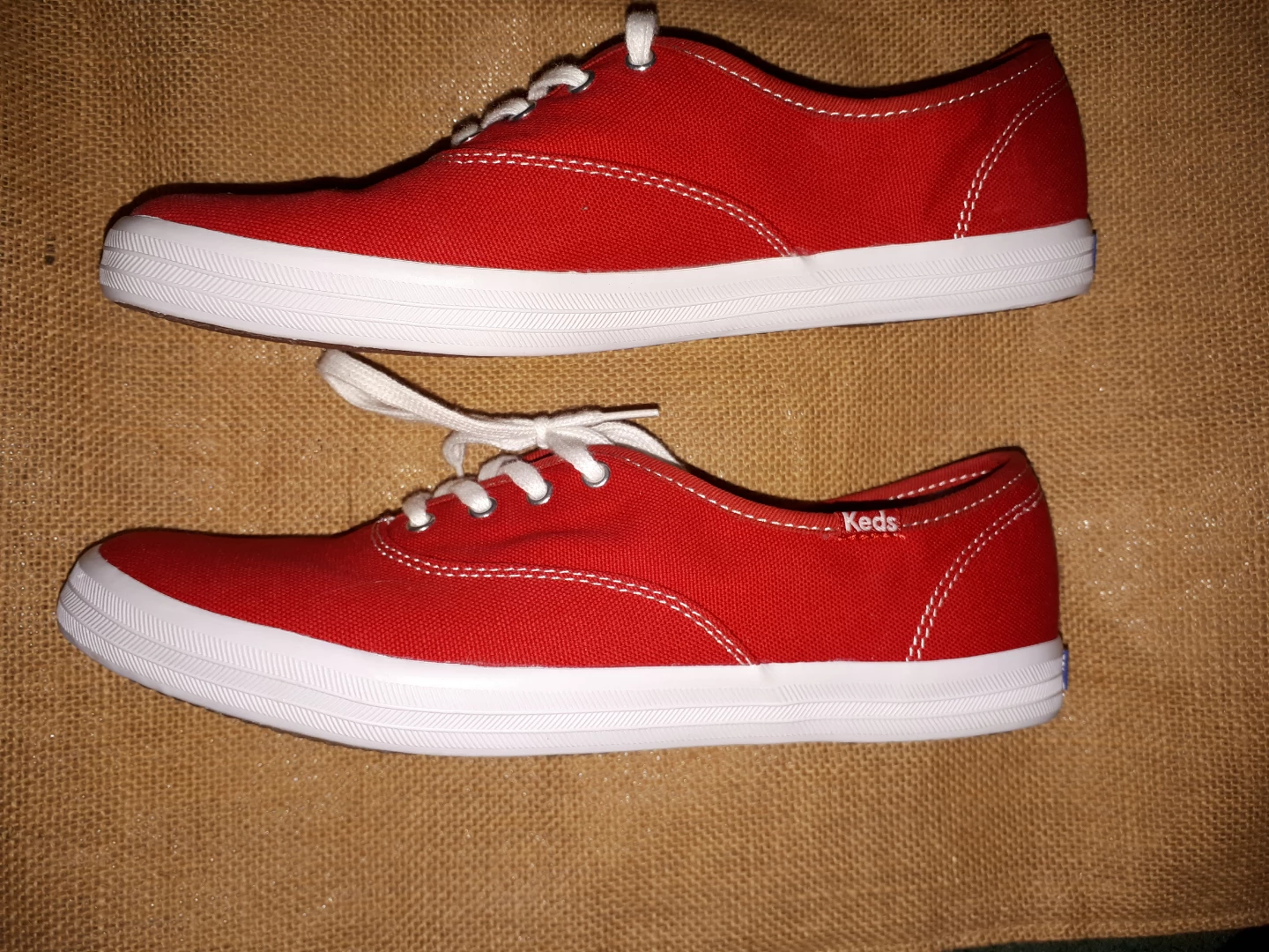 Keds Red Sneakers Size 8.5 - photo 2
