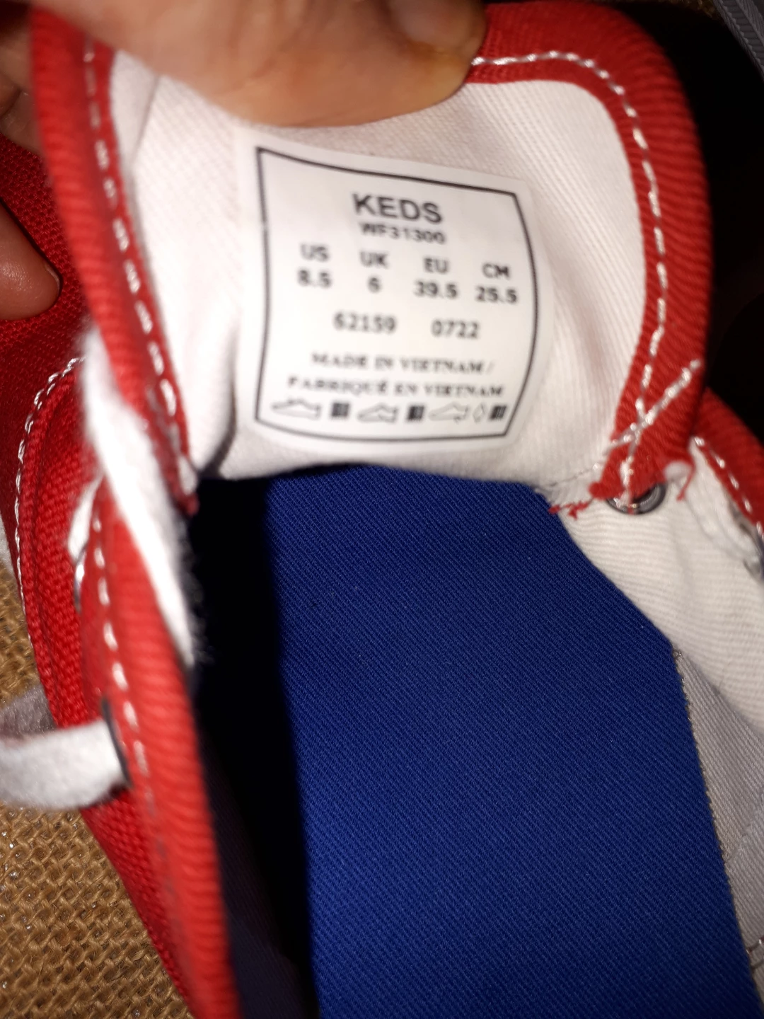Keds Red Sneakers Size 8.5 - photo 4