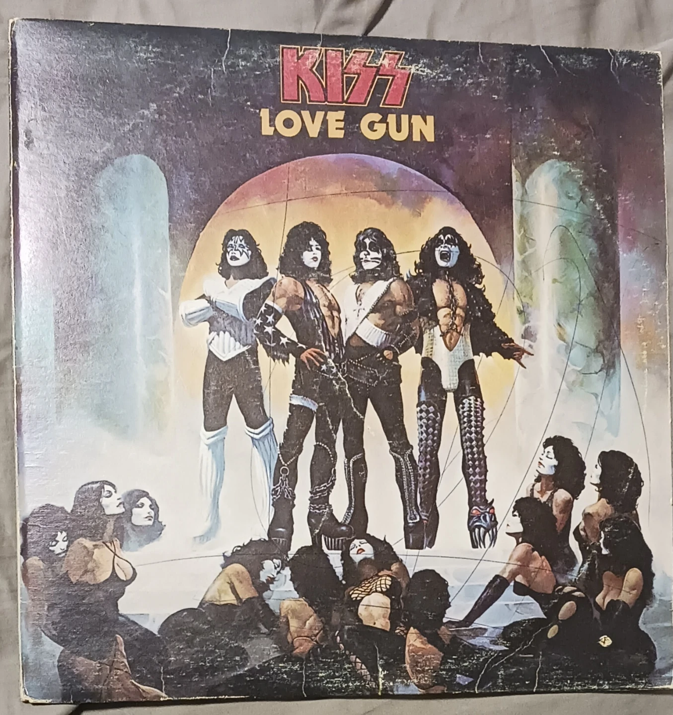 KISS Love Gun Vinyl Record