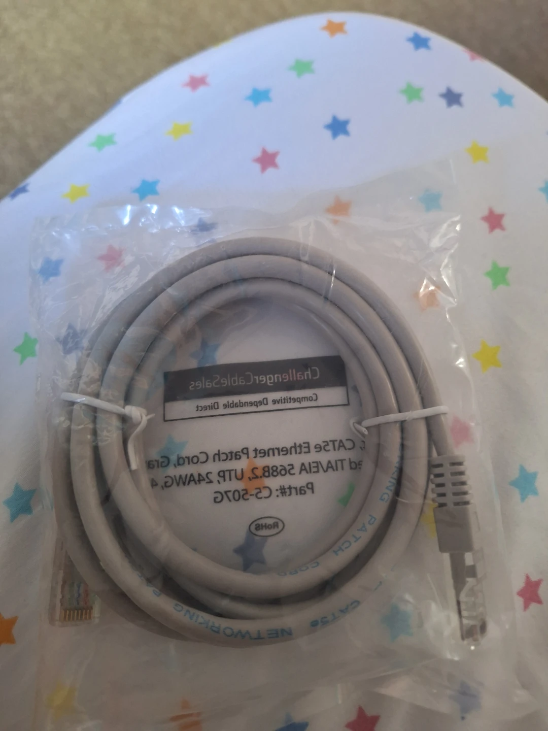 ChallengerCableSales CAT5e Ethernet Patch Cord, 7ft - photo 2