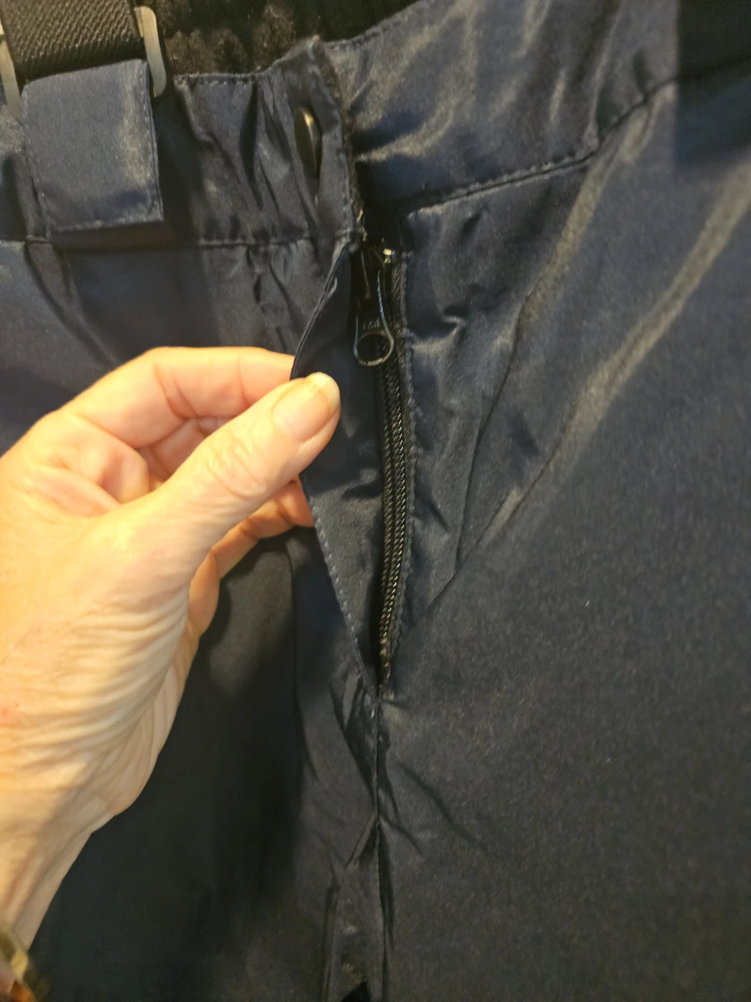 Kids Navy Blue Winter Ski Pants - photo 3