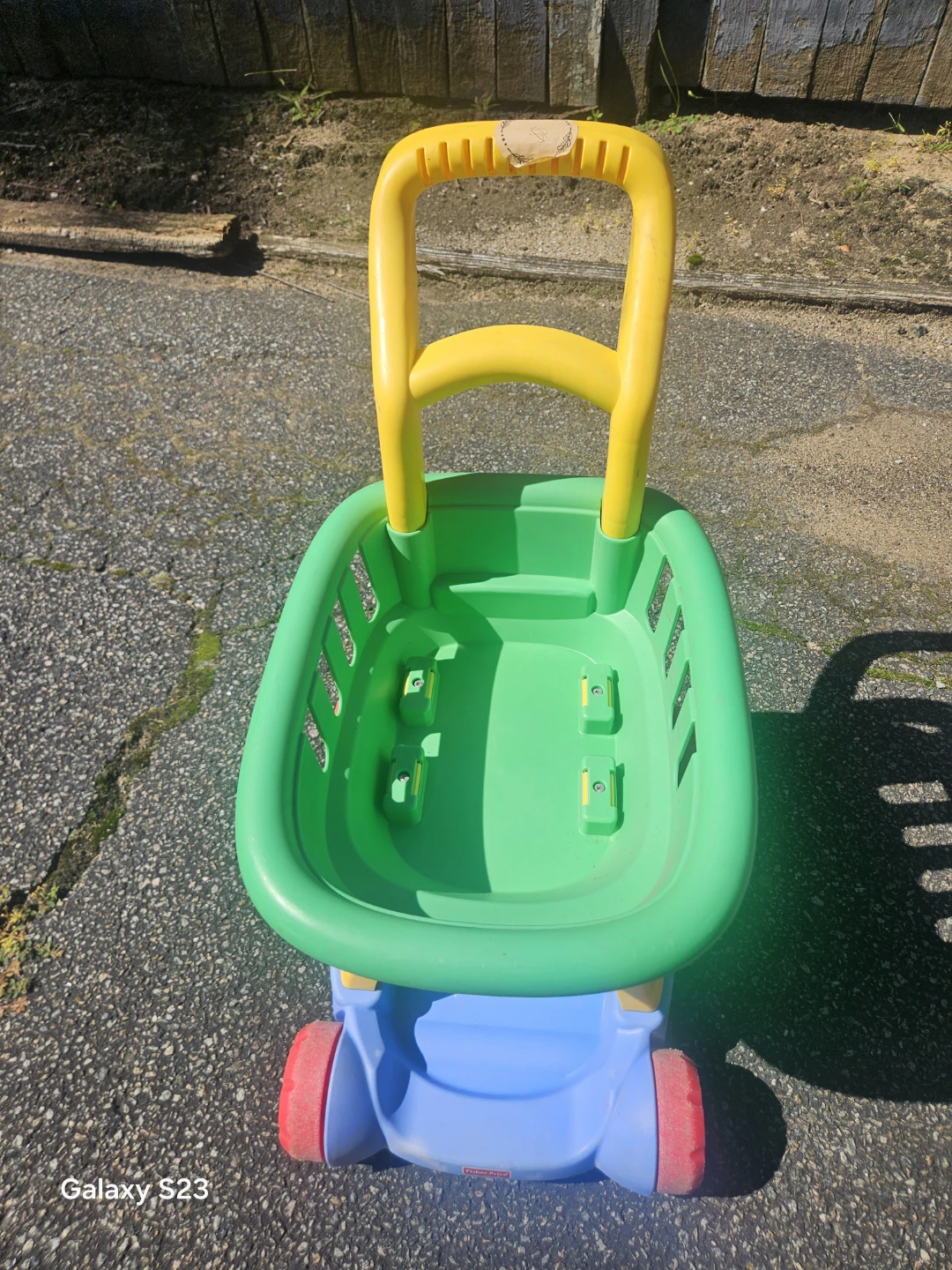 Fisher-Price Toy Shopping Cart