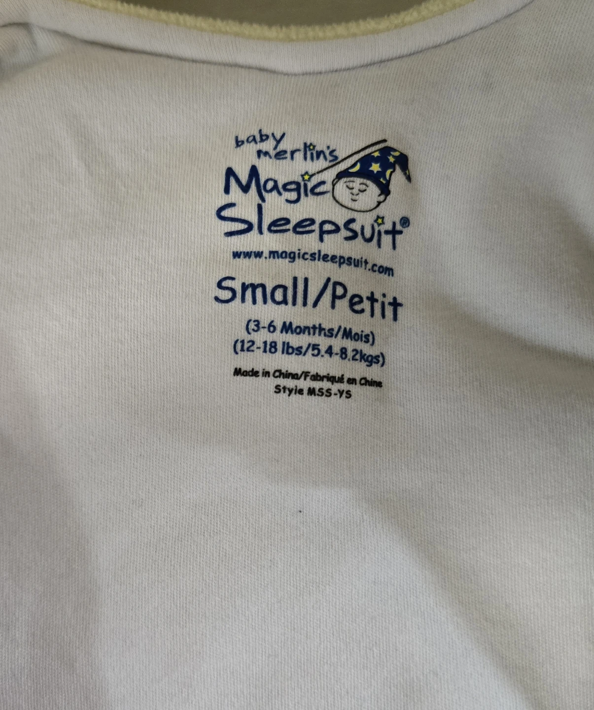 Baby Merlin's Magic Sleepsuit Small 3/6 months - photo 2