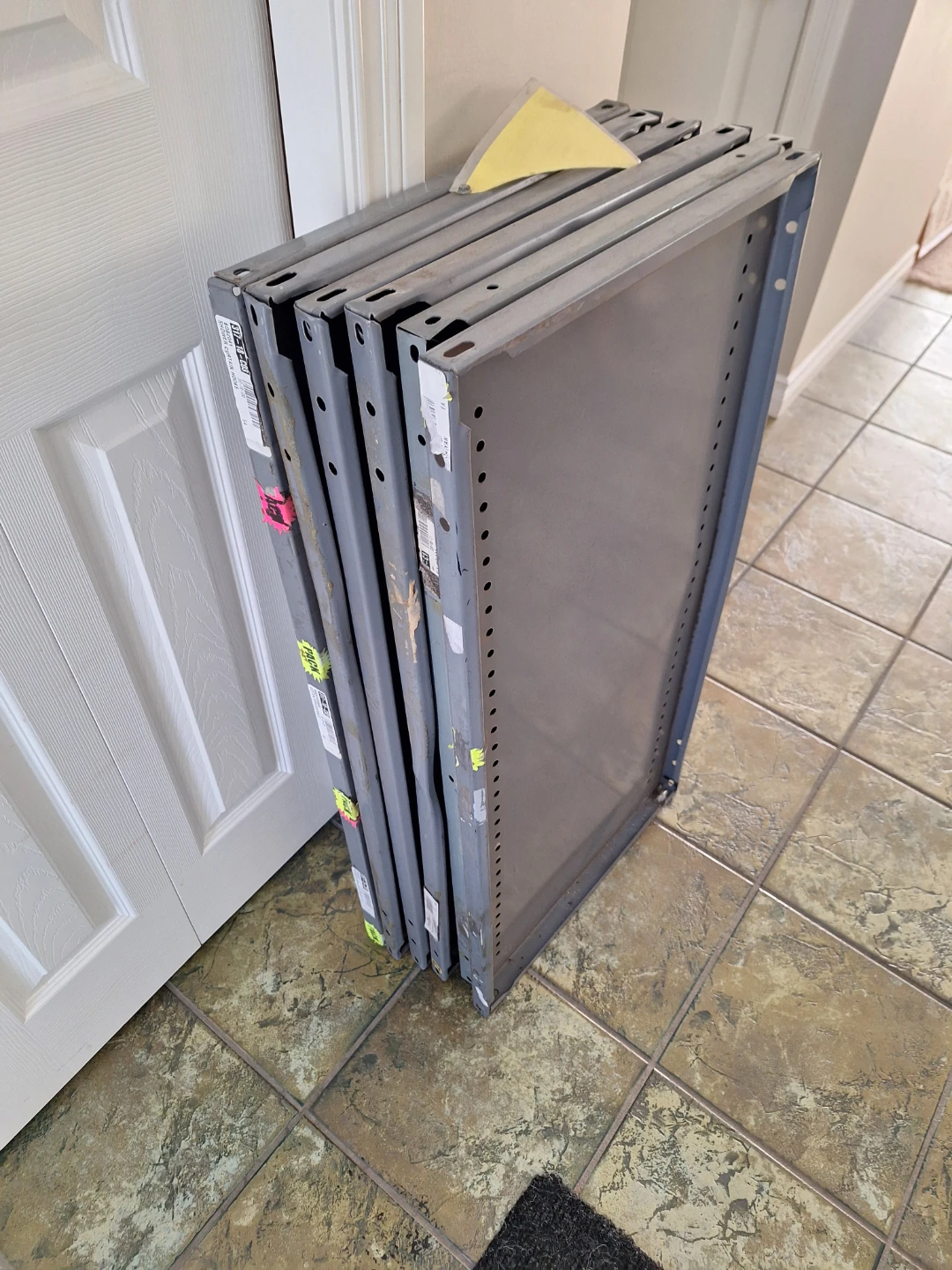 Metal Industrial Shelving Units $40 - photo 4