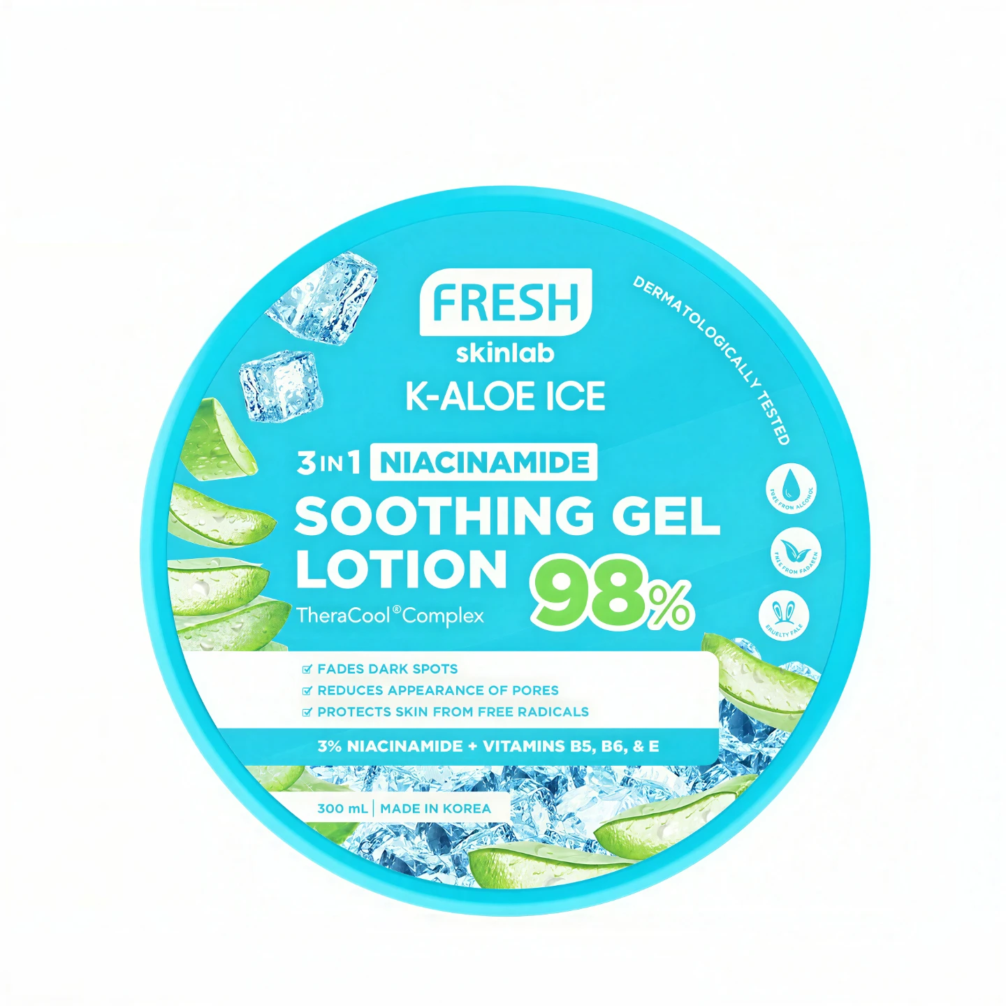 Fresh Skin Lab Jeju Aloe Ice Lotion 300ml