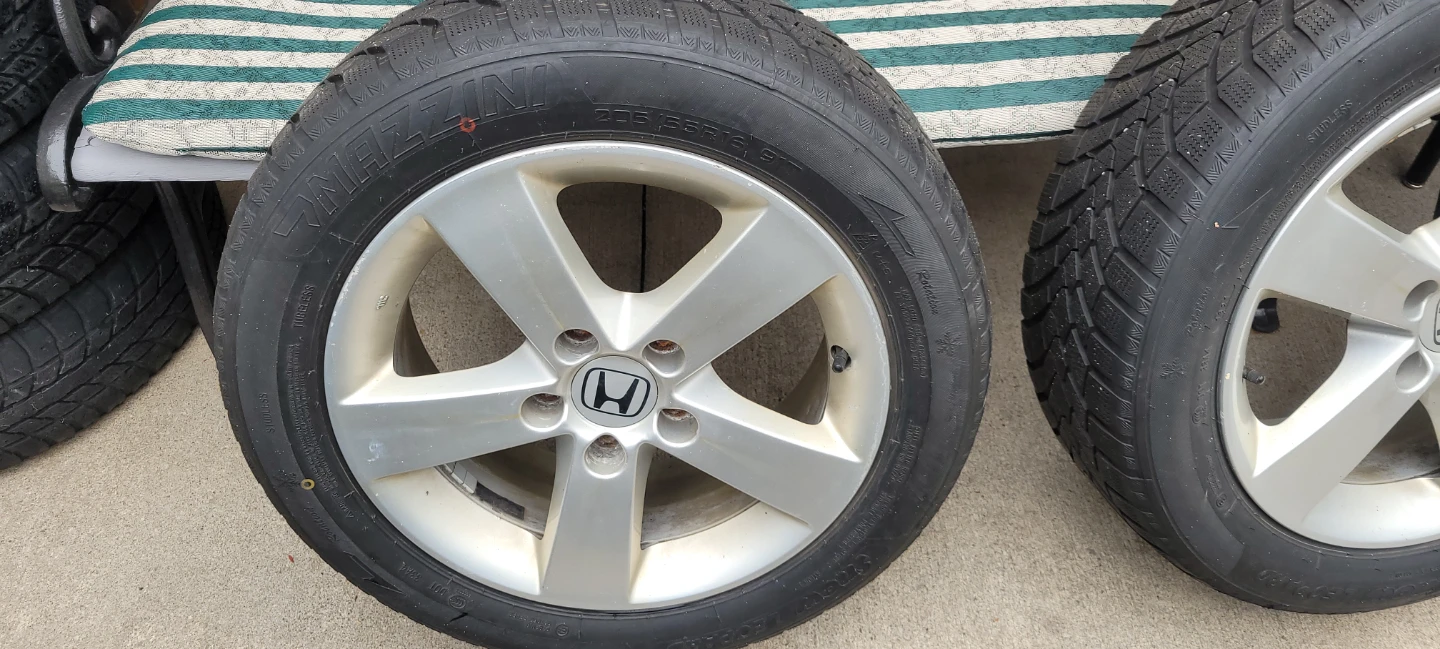 Mazzini Winter Tires with Honda Rims