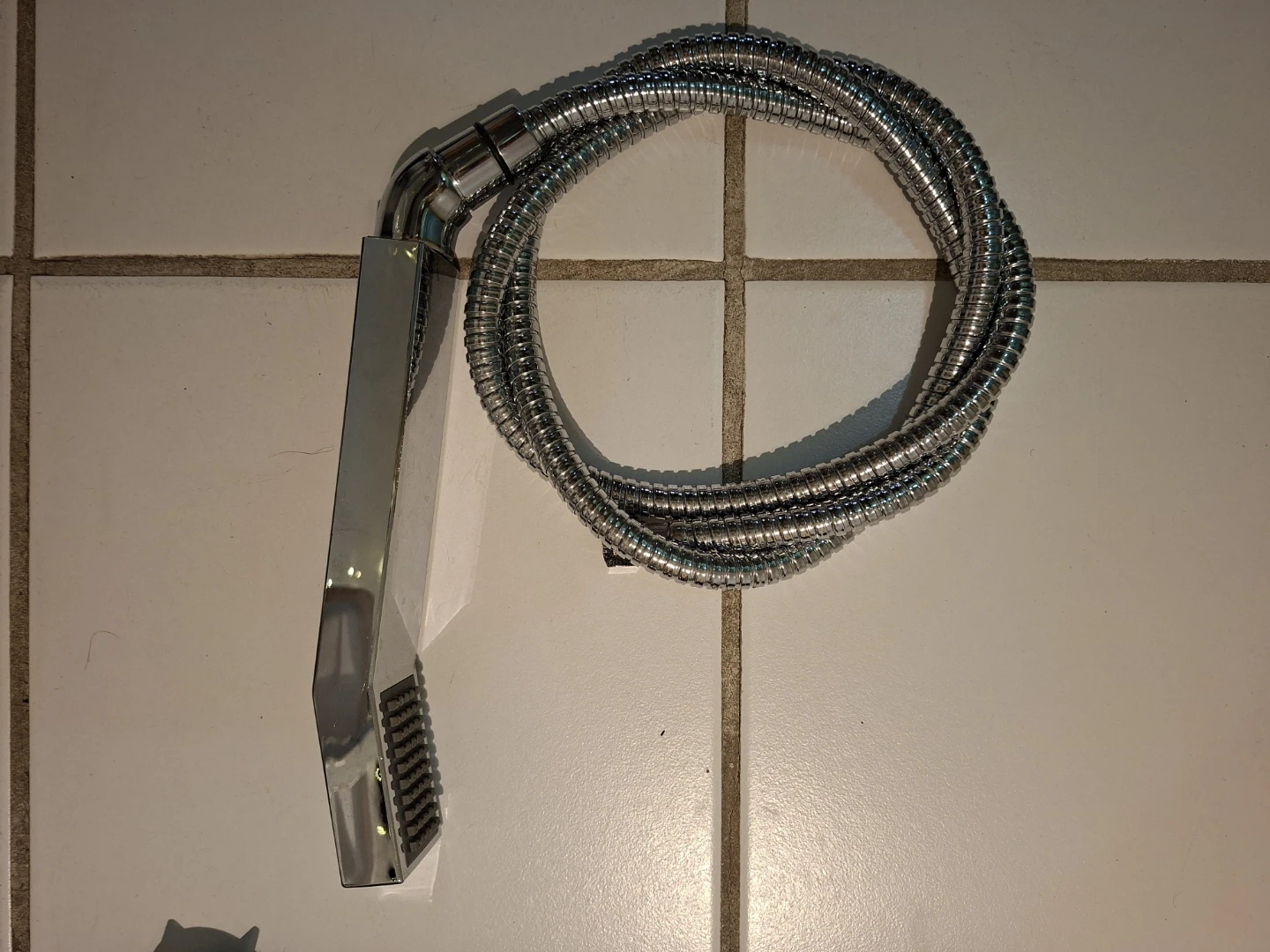Chrome Handheld Shower Head with Hose
