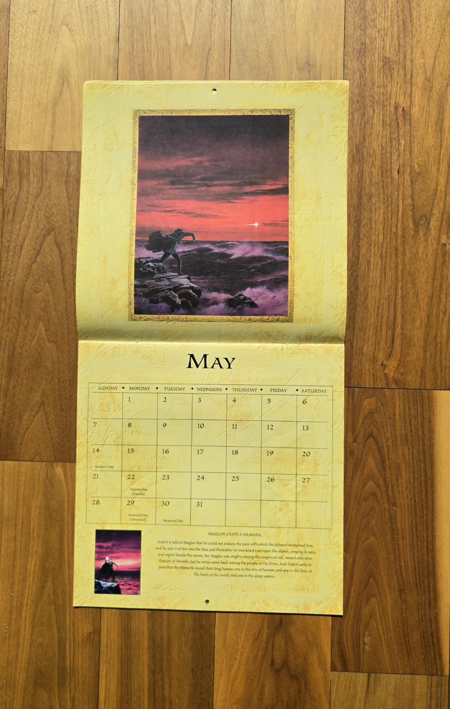 Tolkien Calendar 2000 Illustrated by Ted Nasmith - photo 5