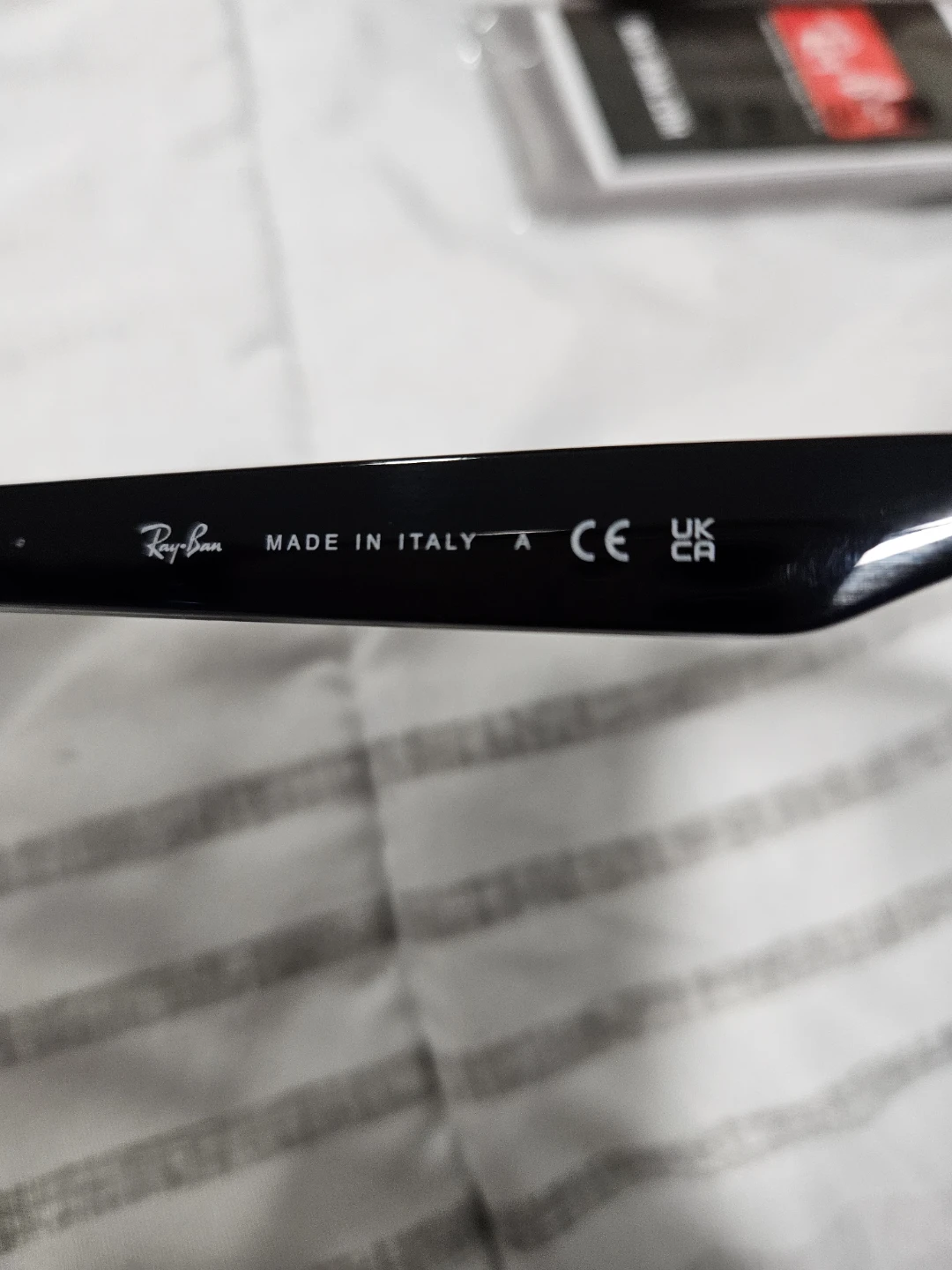 Ray-Ban Sunglasses Black and Blue - photo 4