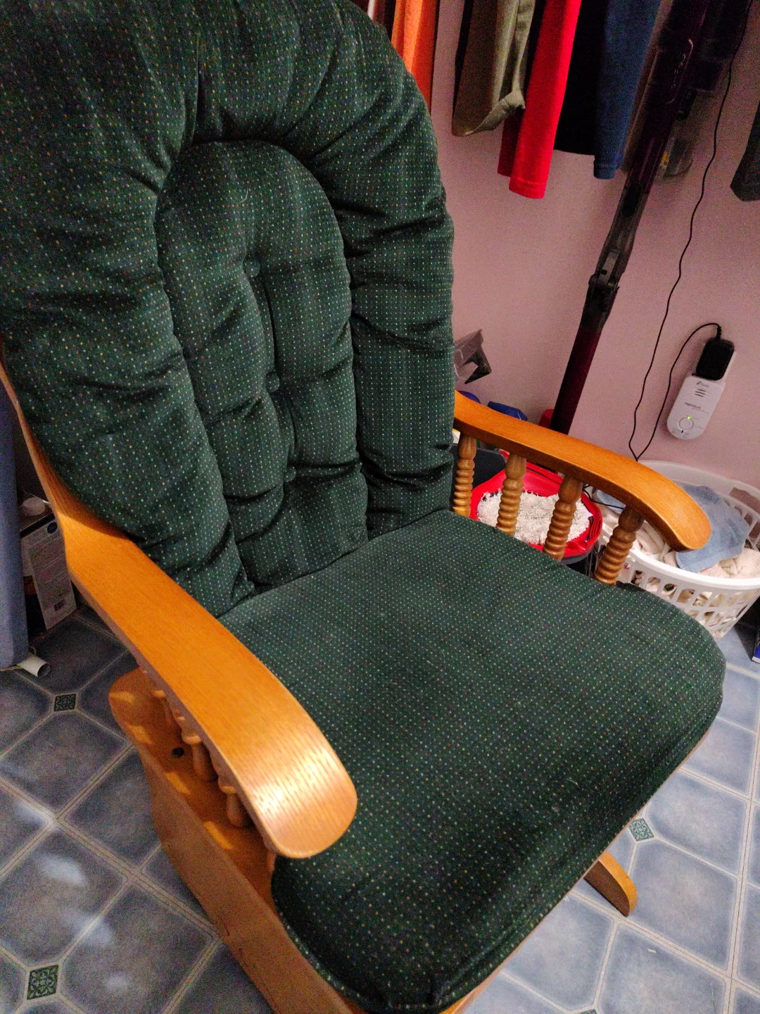 Glider Rocker and Ottoman