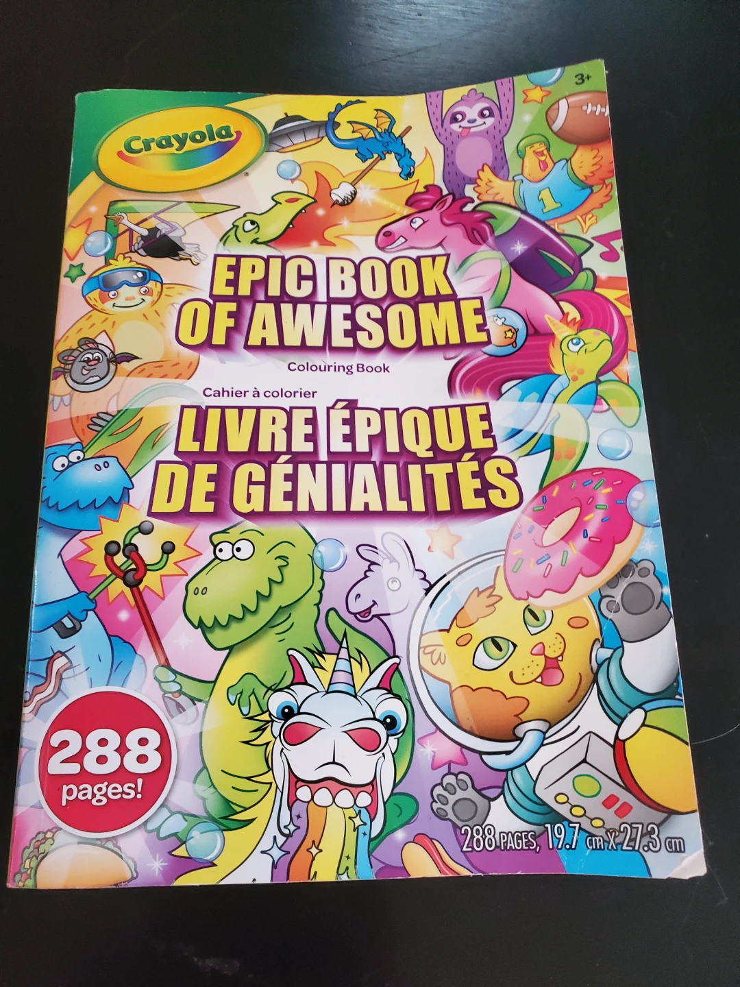 Crayola Epic Book of Awesome Colouring Book