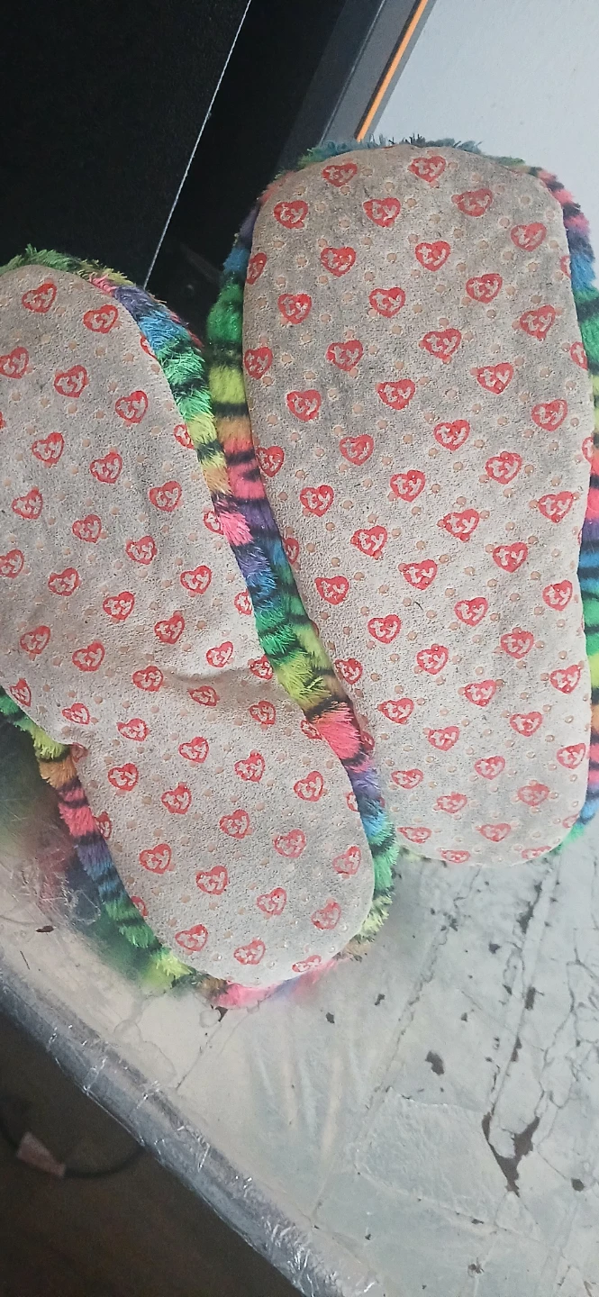 Ty Tigerly Slippers Size USA 4-6 - photo 2