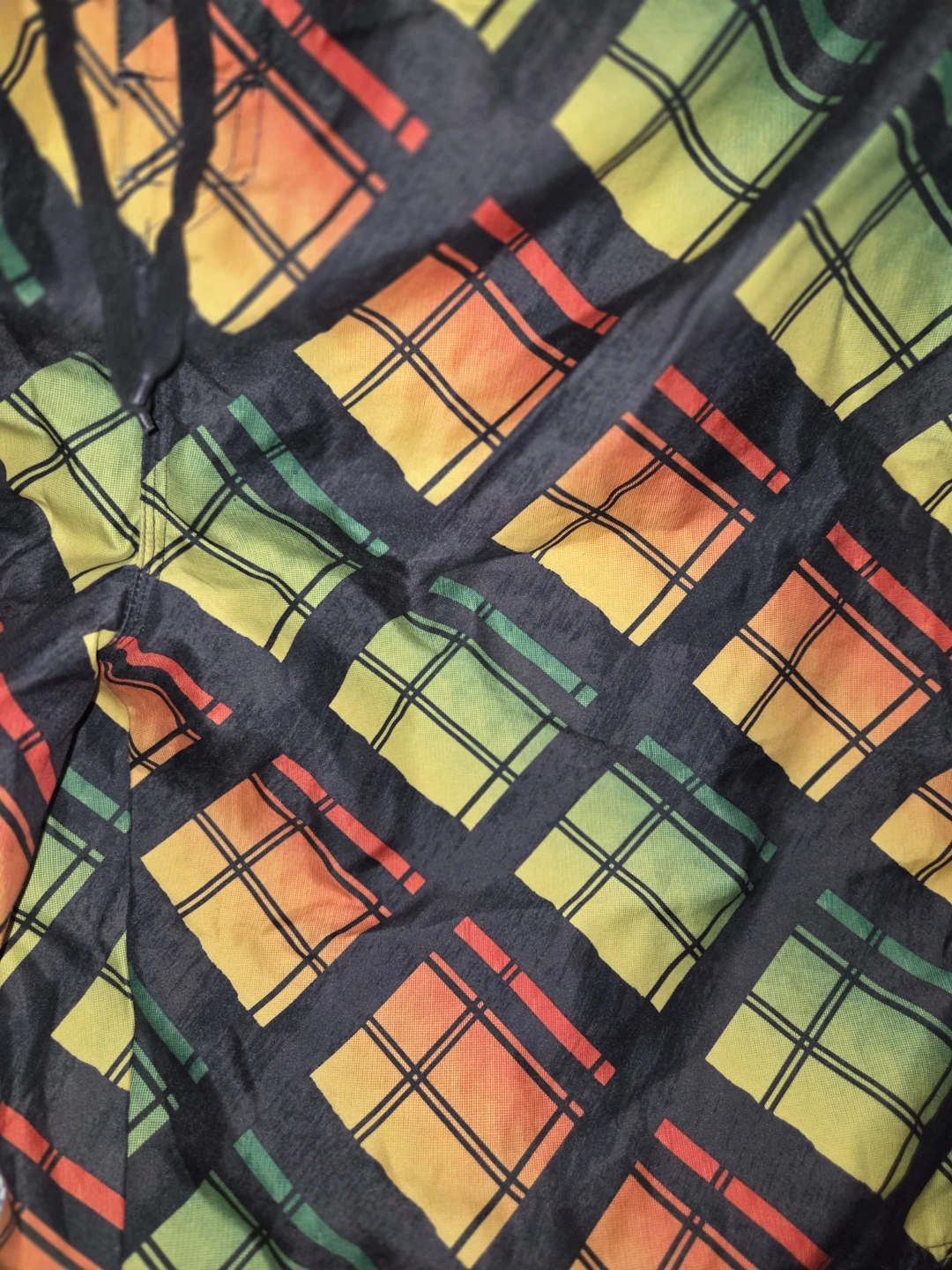 Burnside Cool-Toned Plaid' Board Swimming Shorts in a Men's XL - photo 2
