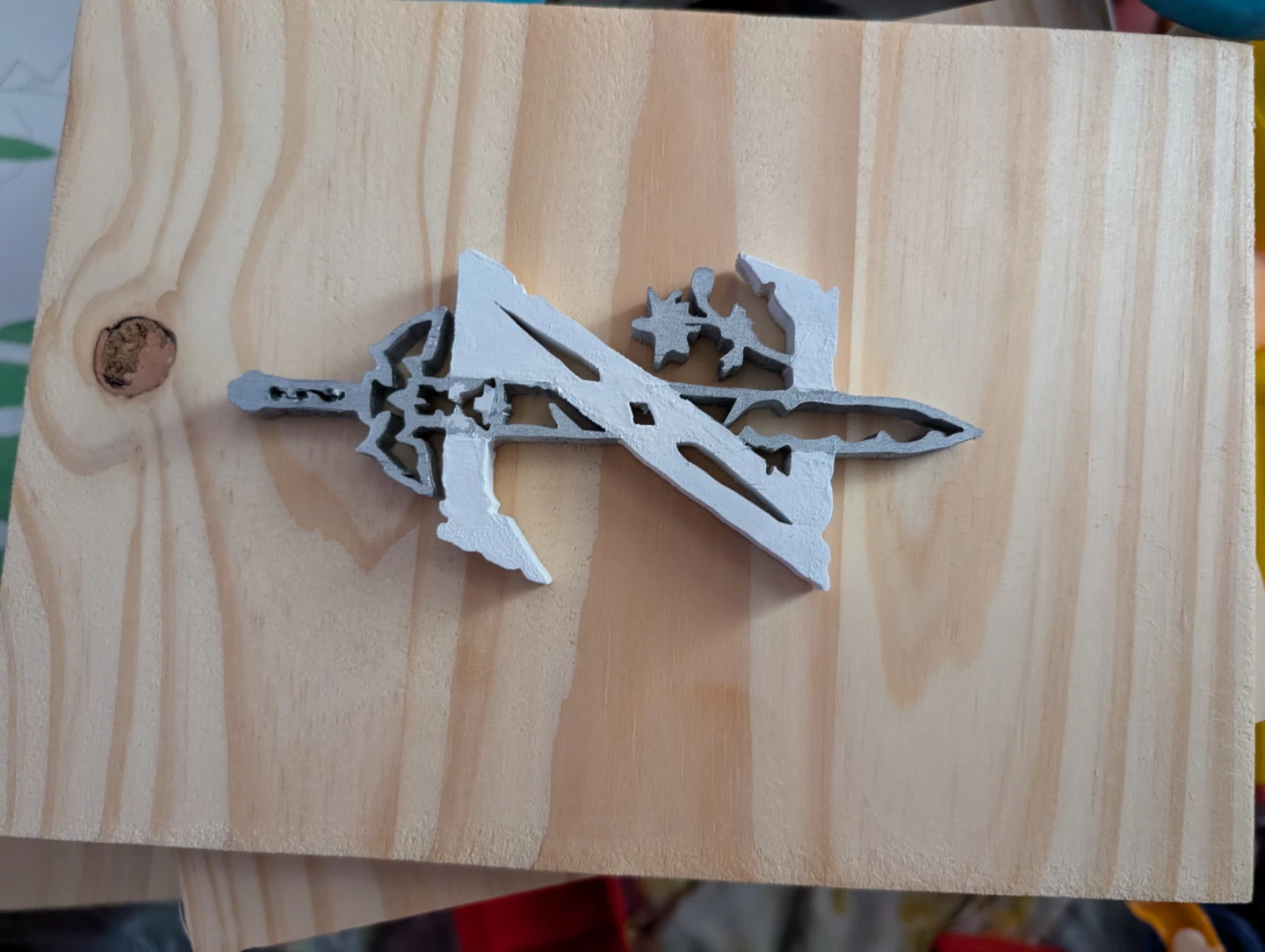 Legend of Zelda Inspired Master Sword Monogram Wall Art - photo 2