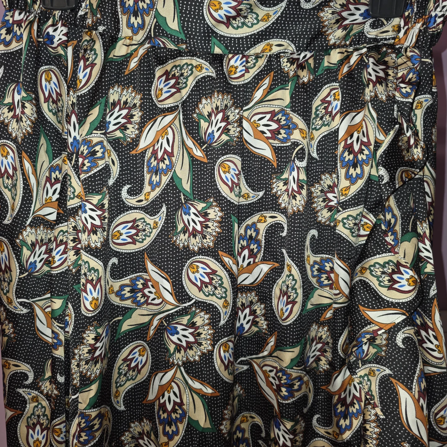 Maje Paisley Print Ruffle Skirt - photo 3