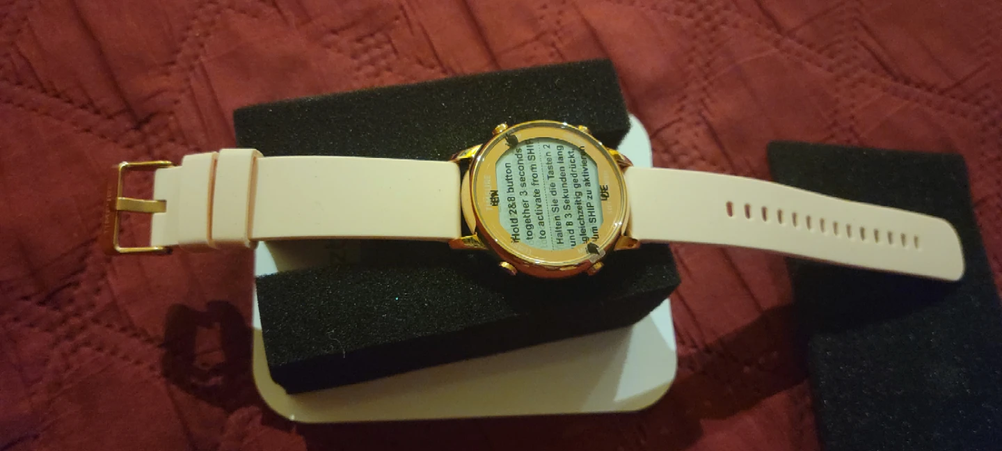 TIMEURE Smartwatch in Blush Pink - photo 4