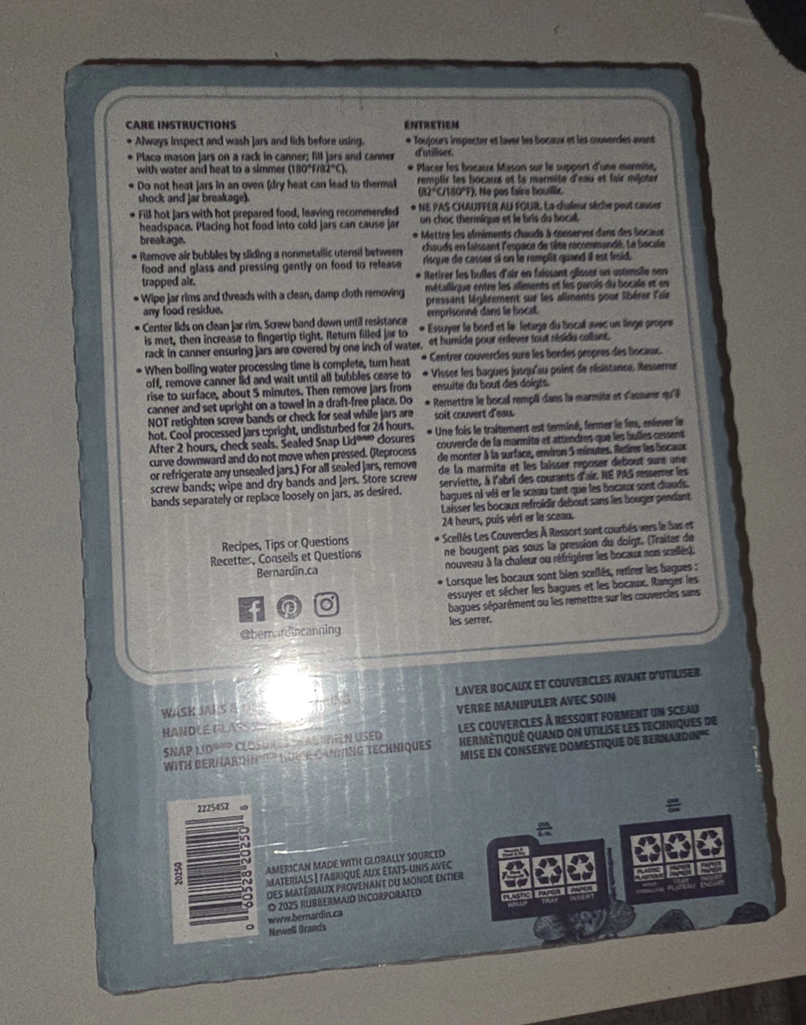 Bernardin 250 mL Mason Jars - 12 Pack - photo 2