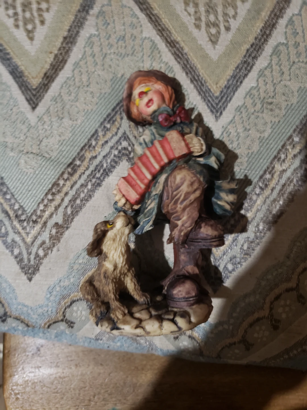 Vintage Clown Figurine with Dog - photo 2