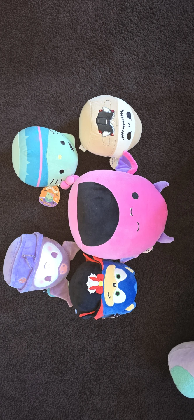 Assorted Collectible Plush Toys
