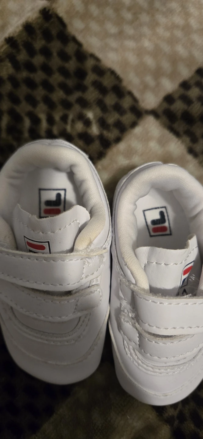 Fila White Infant Shoes Size US 1 - photo 4