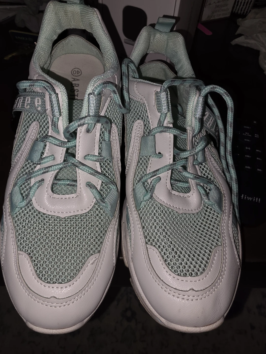 White and Mint Sneakers Size 40 (9) - photo 3