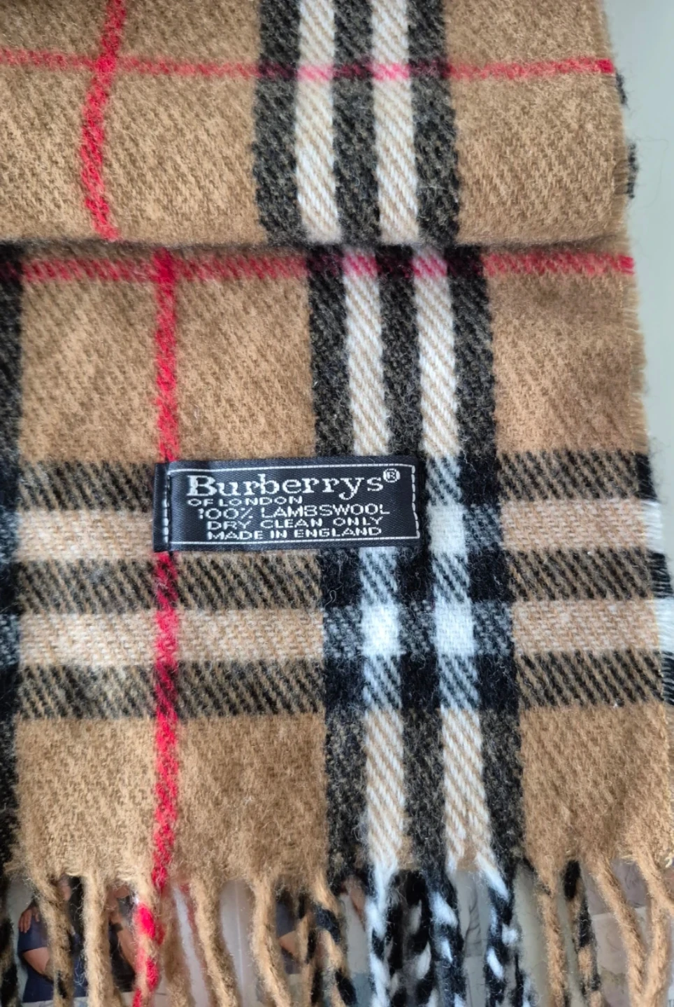 Burberrys Lambswool Nova Check Scarf - photo 2