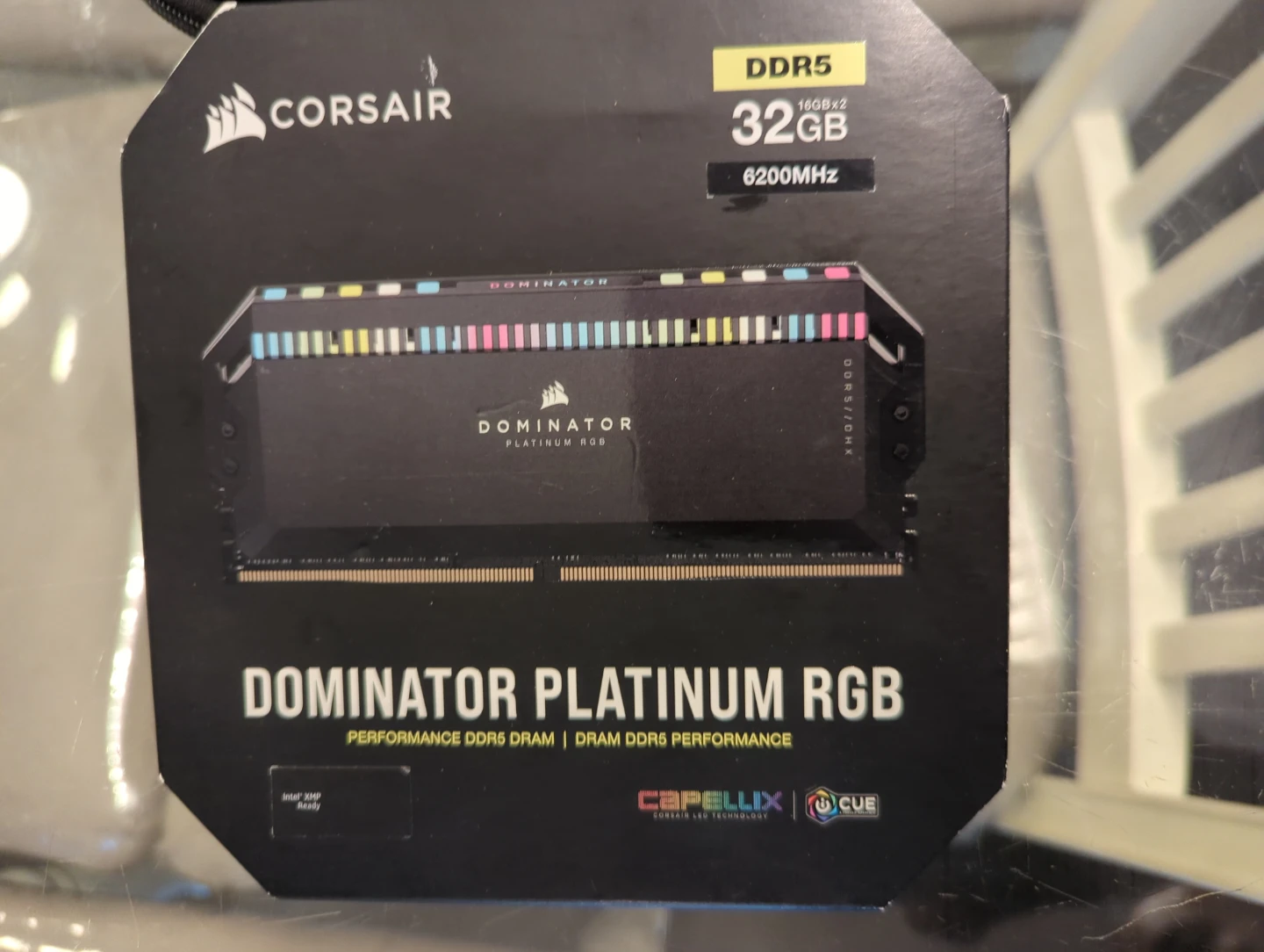 Corsair Dominator Platinum RGB 32GB DDR5-6200 CL36 Hynix M-Die