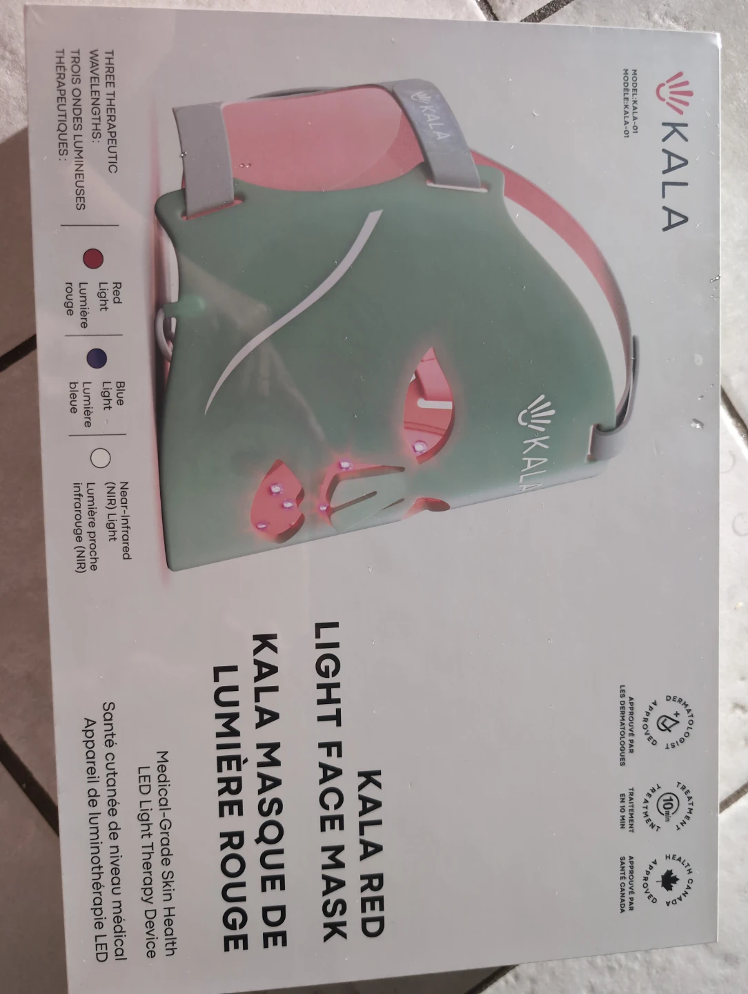 Kala Red Light Face Mask Model KALA-01