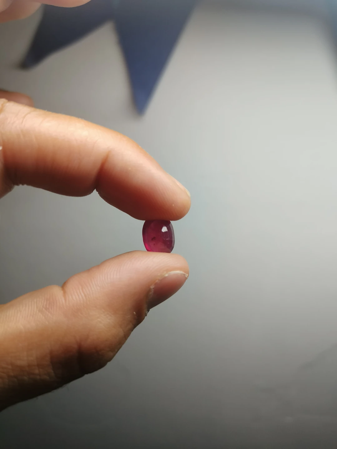 Loose Red Gemstone