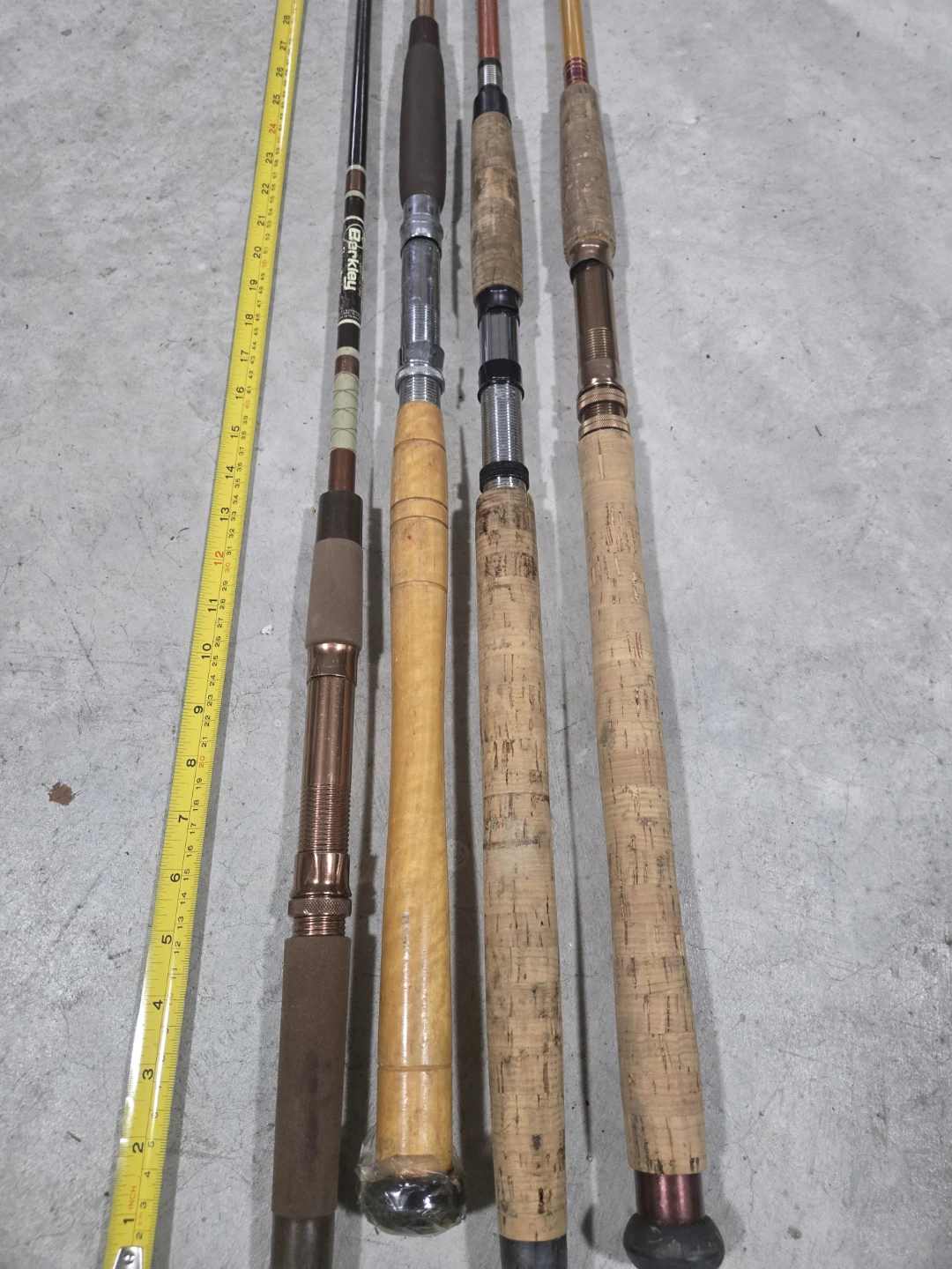 Set of 4 vintage fishing rods - photo 3