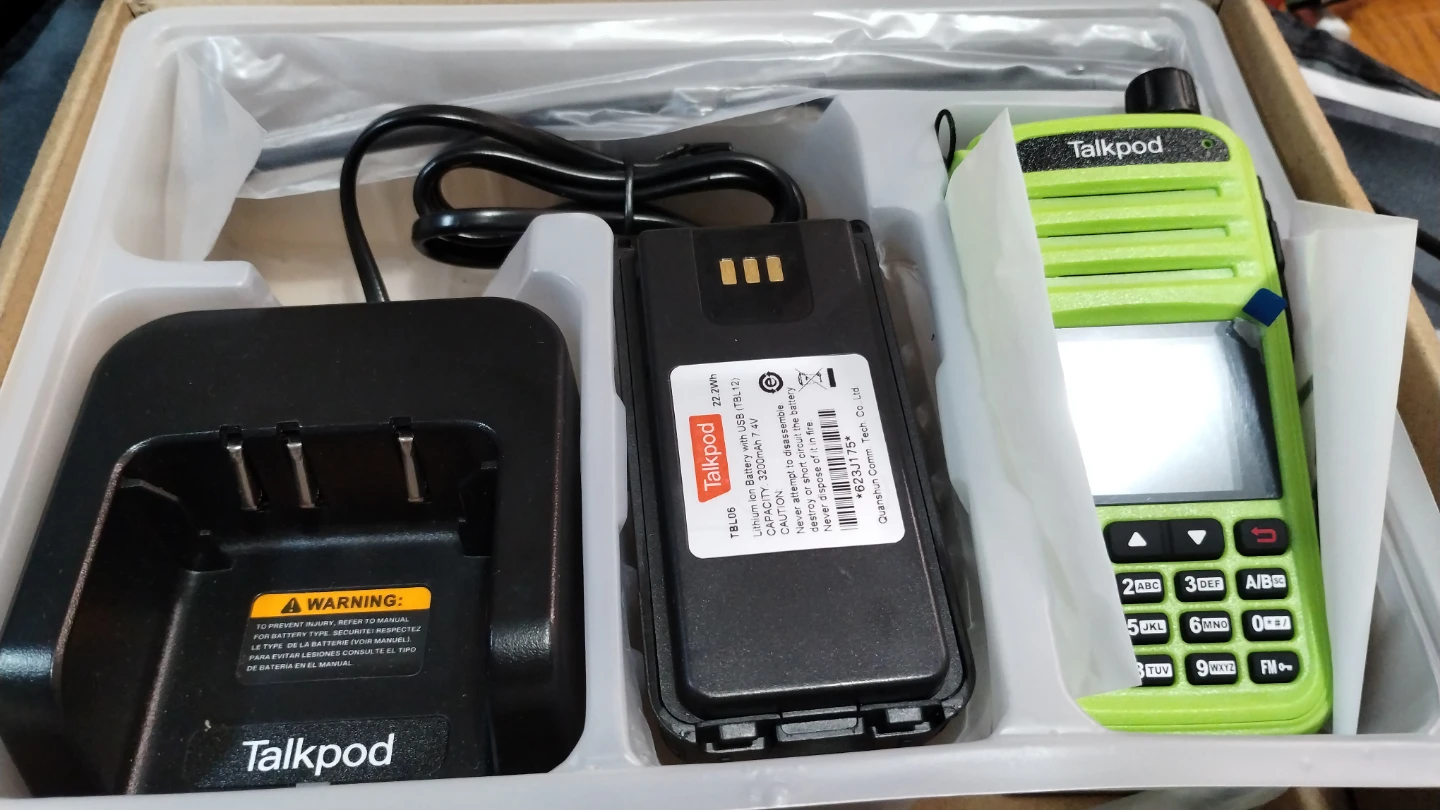 Talkpod A36plus MAX Two-Way Radio (Green)