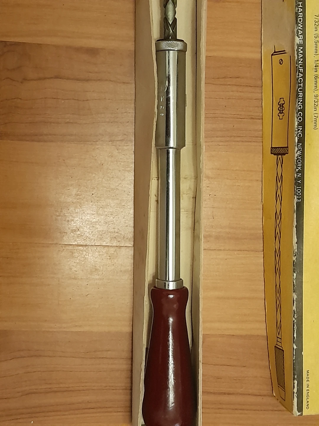 General Hardware Spiral Ratchet Screwdriver No. 1510 - photo 3
