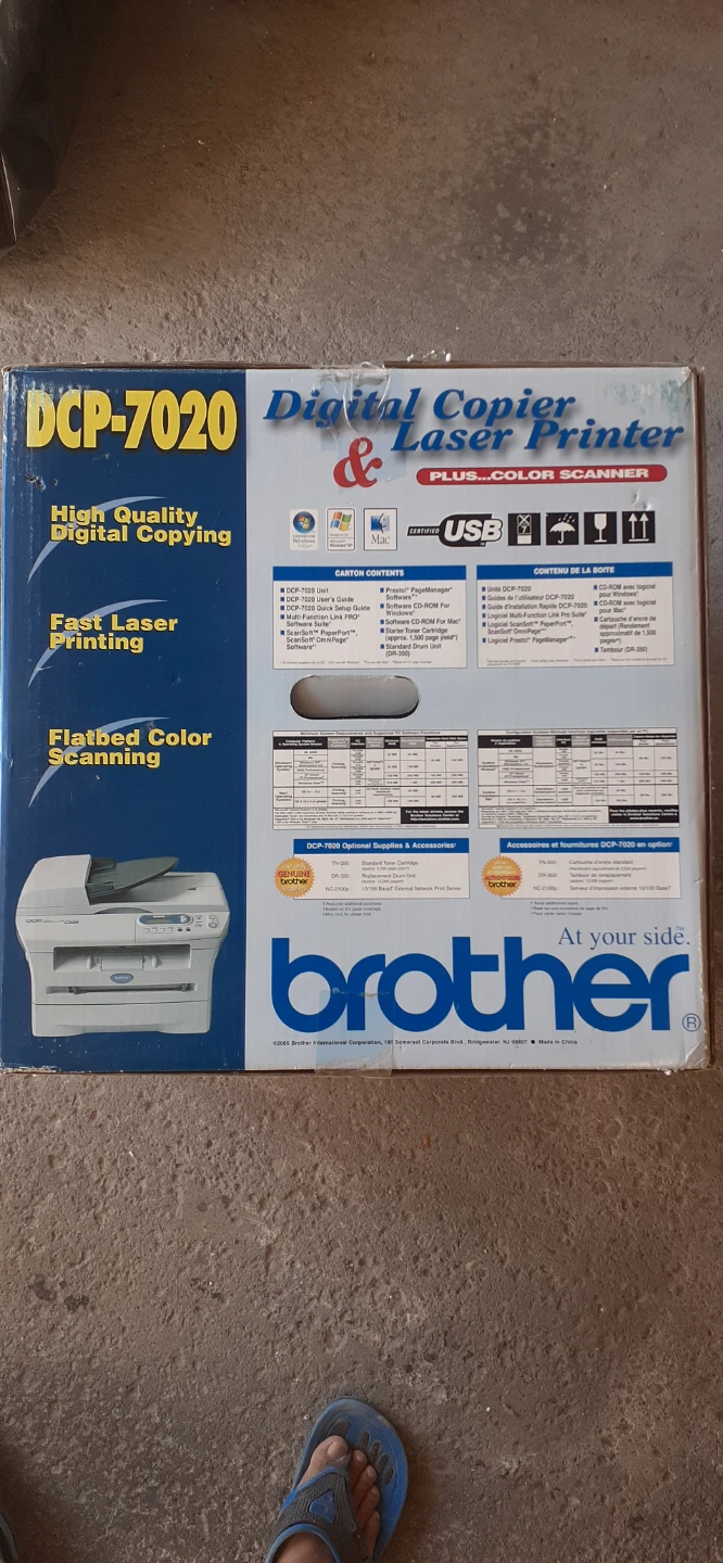 Brother DCP-7020 Digital Copier and Laser Printer - photo 2