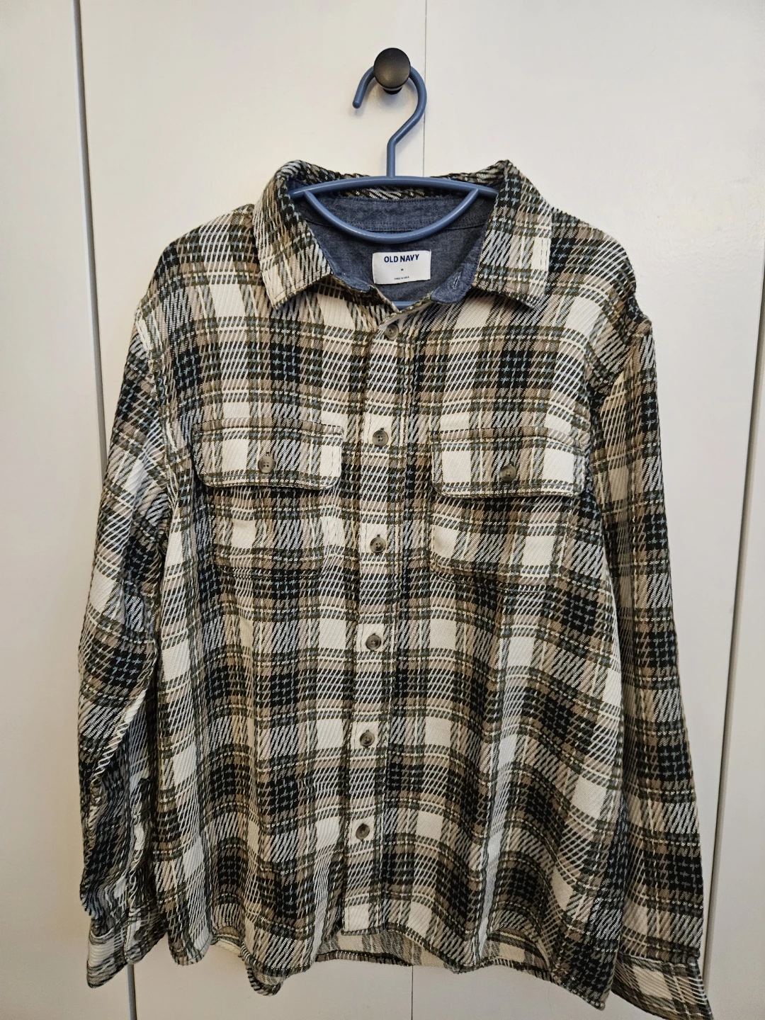 Old Navy Men's Plaid Flannel Shirt