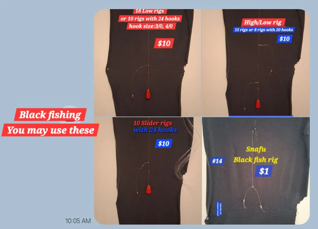 Blackfish Fishing Hooks Assorted Sizes - photo 2