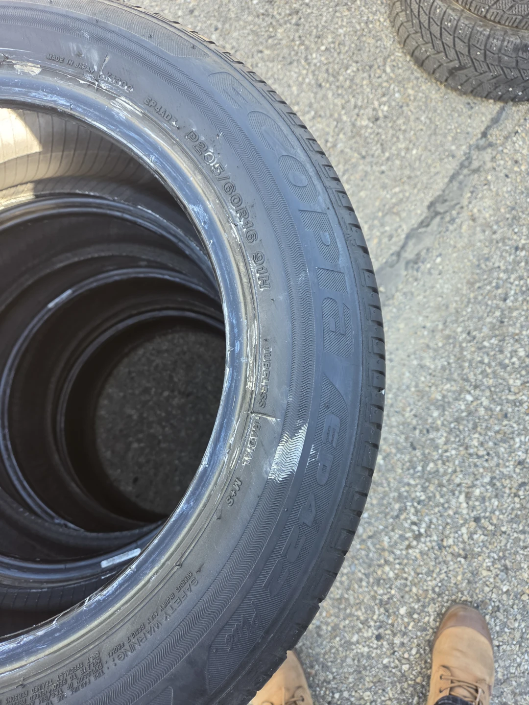 205/60R16 Bridgestone Ecopia EP422 - photo 2