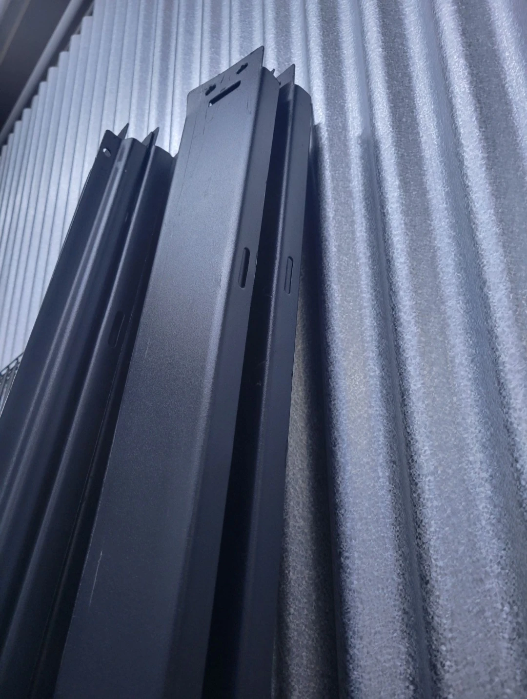 Black Metal Grid Panels and Support Beams - photo 5