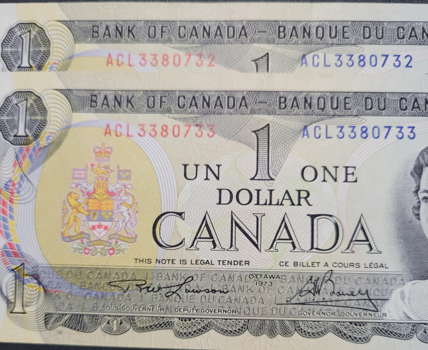 Uncirculated Canadian Dollars Banknotes - photo 5