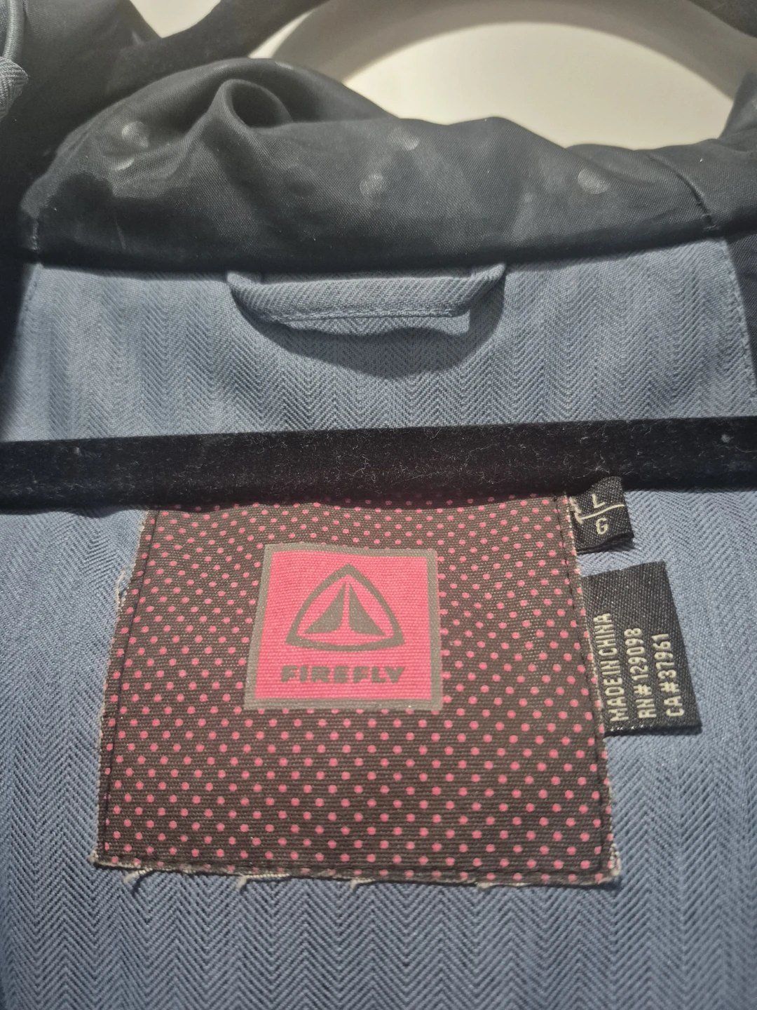 Firefly Blue Winter Jacket Size Large - photo 2