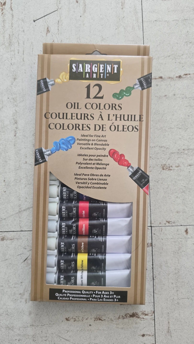 Sargent Art 12 Oil Color Set (Brand new)
