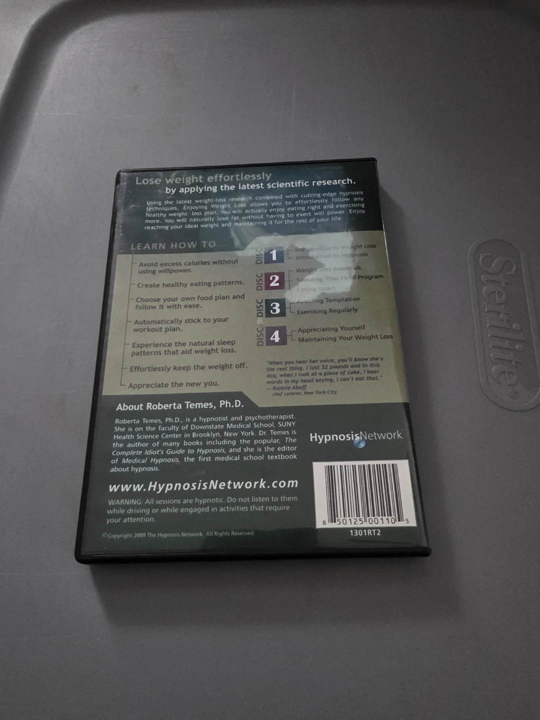 Enjoying Weight Loss 4 CD Set by Roberta Temes - photo 2