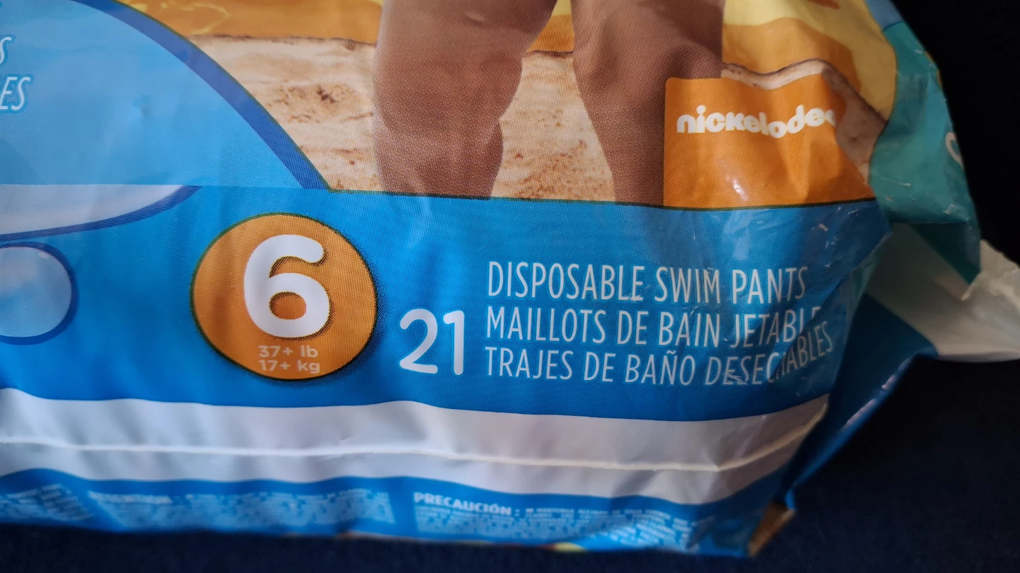 NEW Pampers Splashers disposable swim pant - size 6 - photo 2