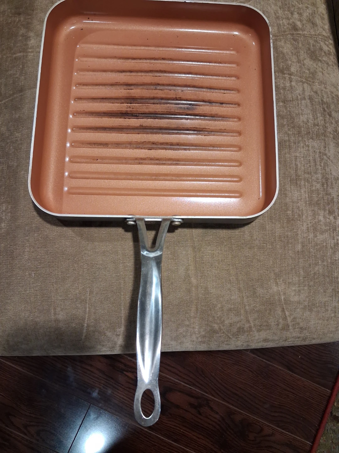 Copper Square Grill Pan