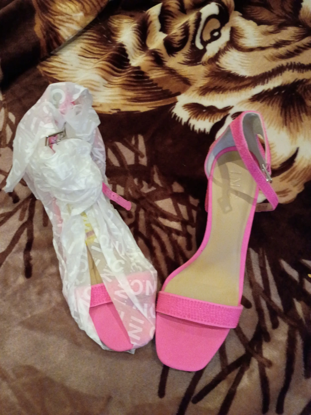 INC Pink Block Heel Sandals - photo 2