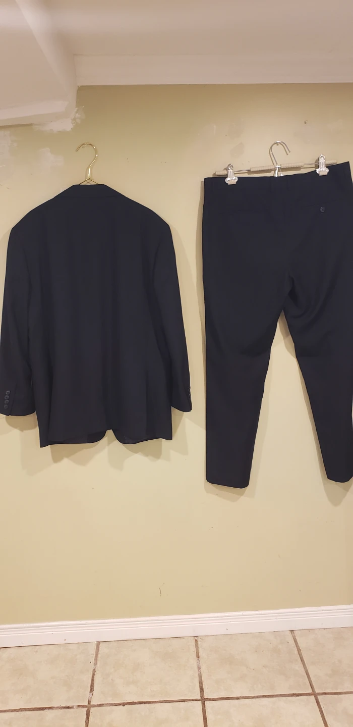Arrow tailored 36/28 deep navy blue men's  Suit Set - photo 2