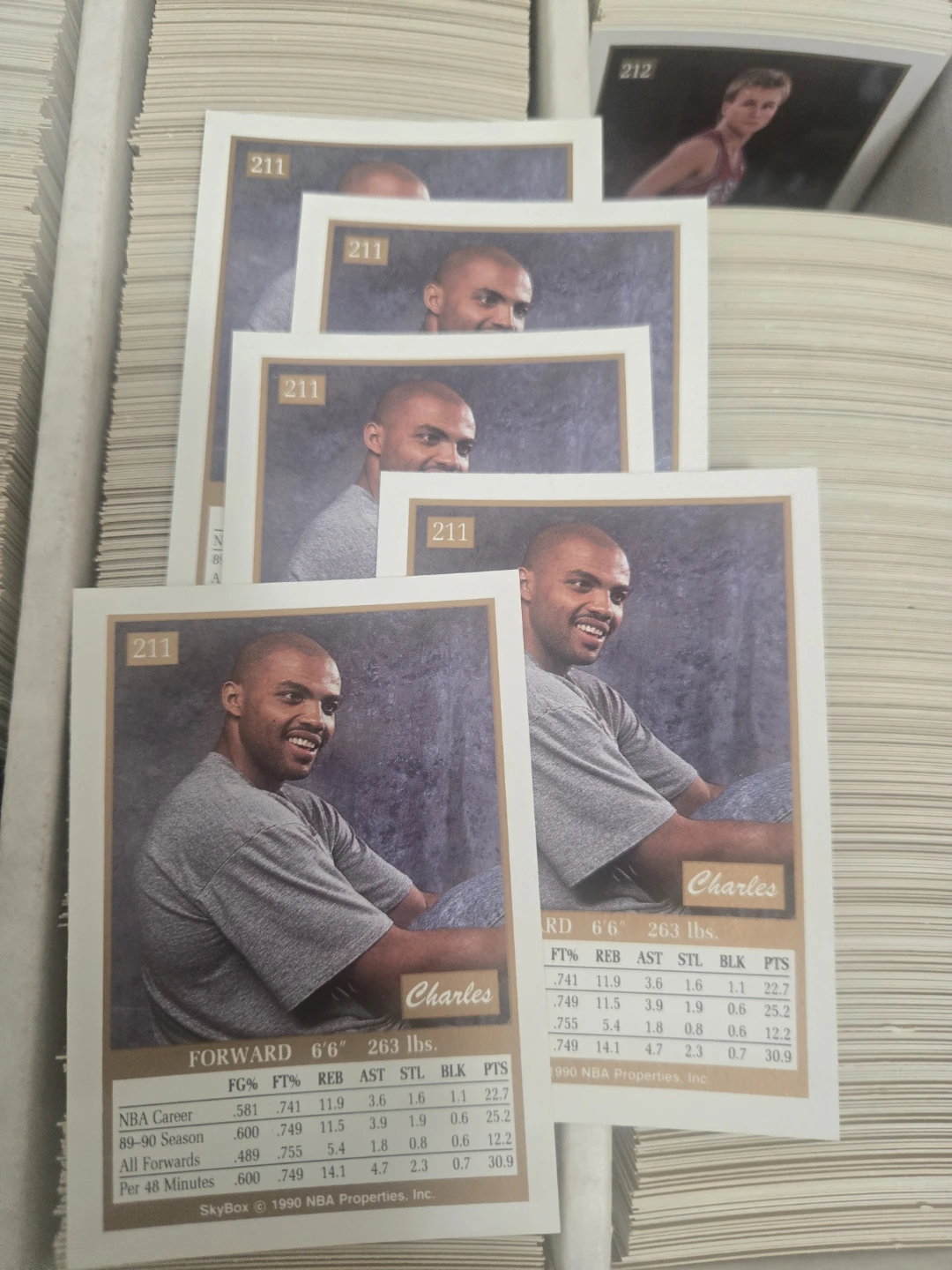 1990 SkyBox NBA Basketball Trading Card Collection - photo 5