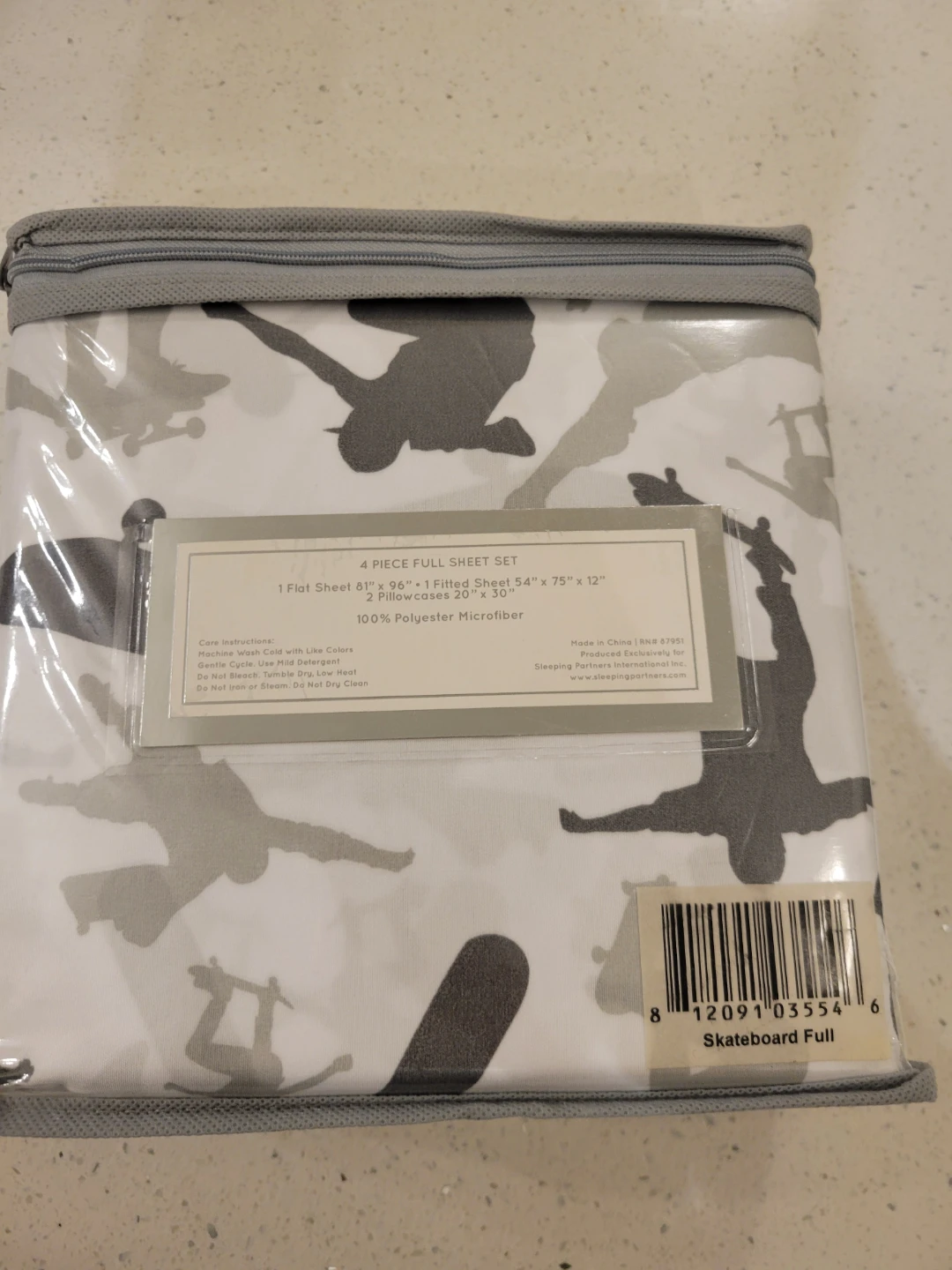 Kids Rule Skateboard 4-Piece Full Sheet Set - photo 2